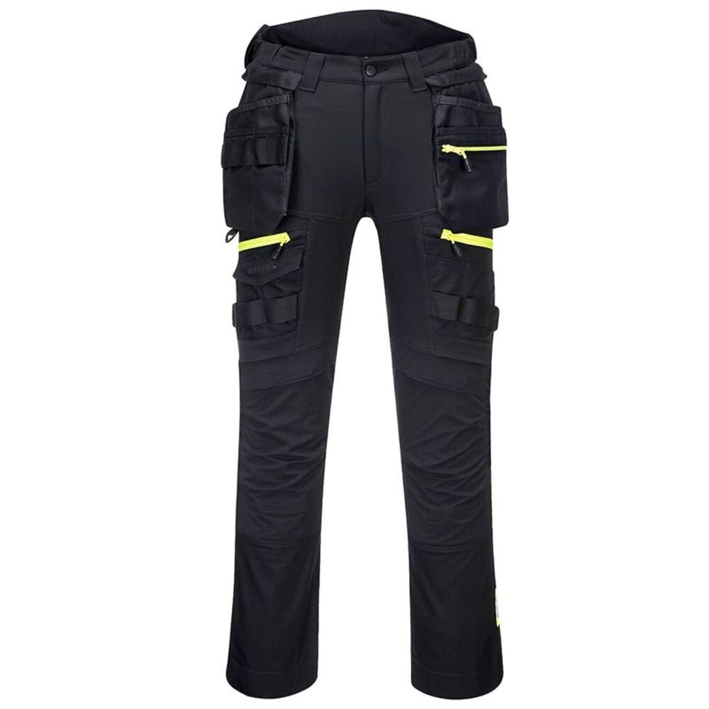 Portwest Unisex Adult DX4 Detachable Holster Pocket Work Trousers / Black